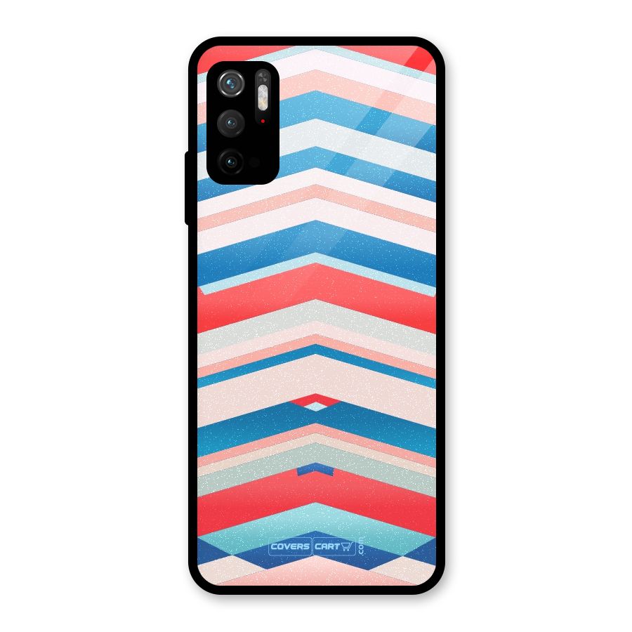 Unique Vibrant Colours Glass Back Case for Poco M3 Pro 5G
