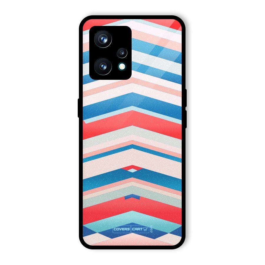 Unique Vibrant Colours Glass Back Case for Realme 9 Pro Plus 5G