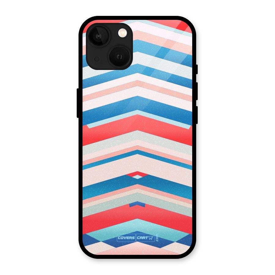 Unique Vibrant Colours Glass Back Case for iPhone 13