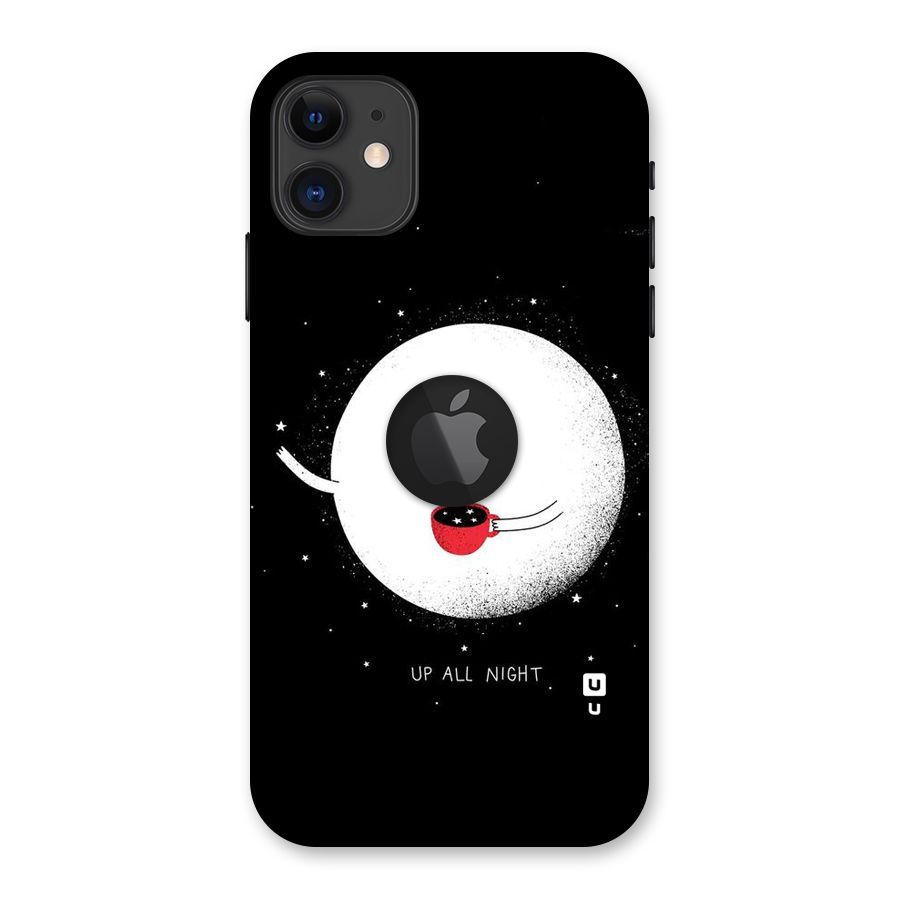 Up All Night Back Case for iPhone 11 Logo Cut