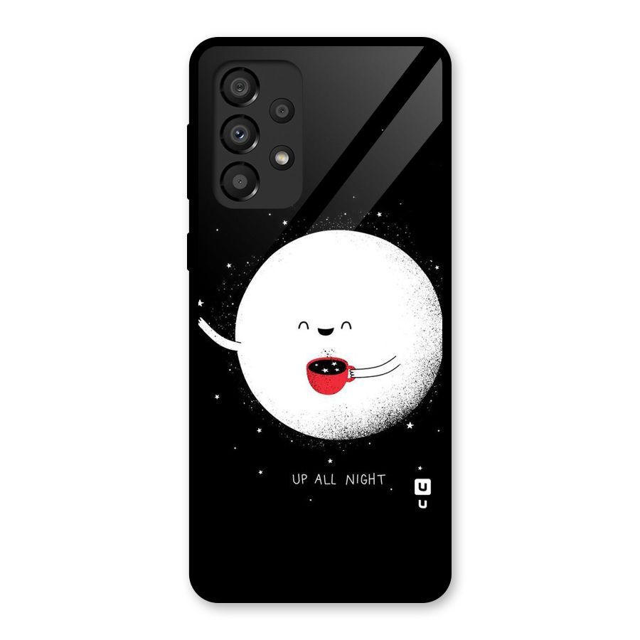 Up All Night Glass Back Case for Galaxy A33 5G