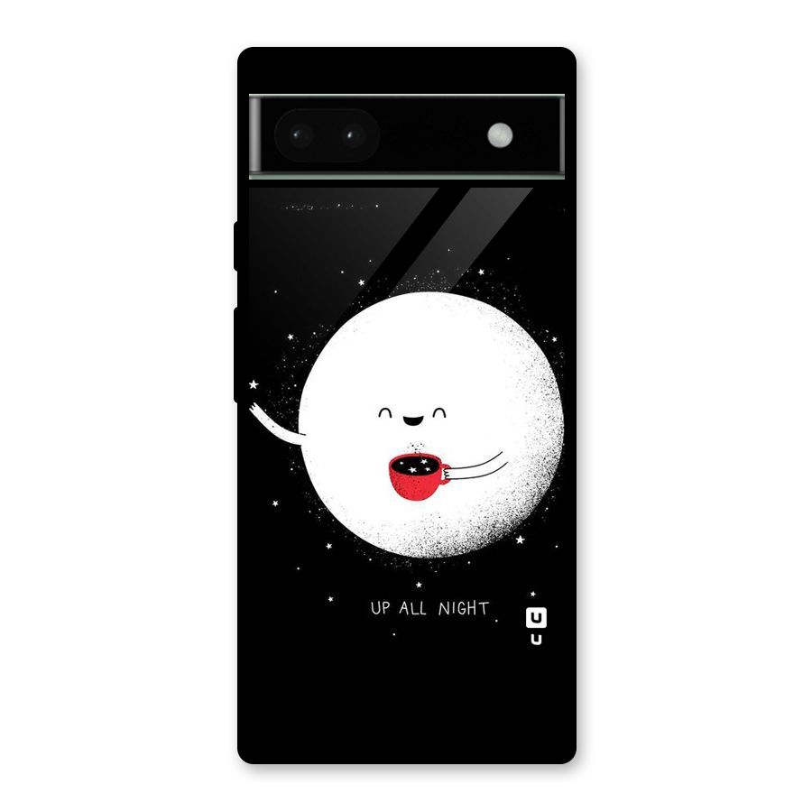 Up All Night Glass Back Case for Google Pixel 6a