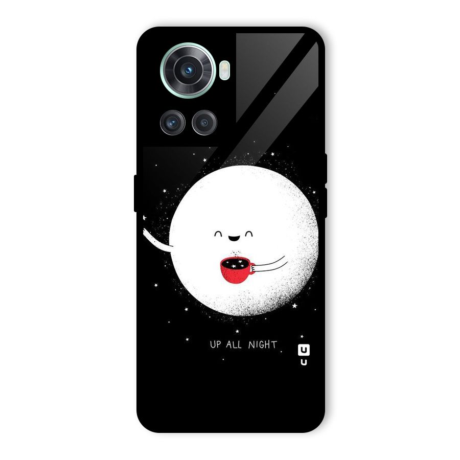 Up All Night Glass Back Case for OnePlus 10R