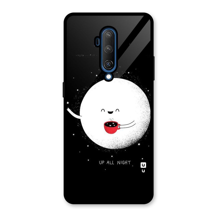 Up All Night Glass Back Case for OnePlus 7T Pro