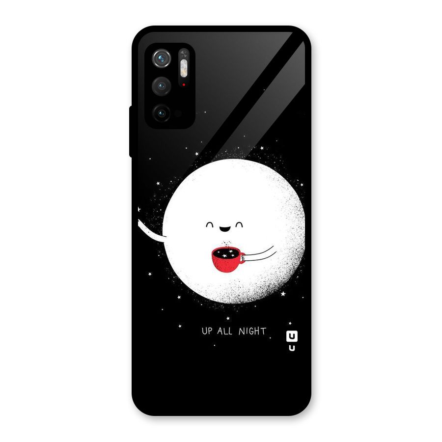 Up All Night Glass Back Case for Poco M3 Pro 5G
