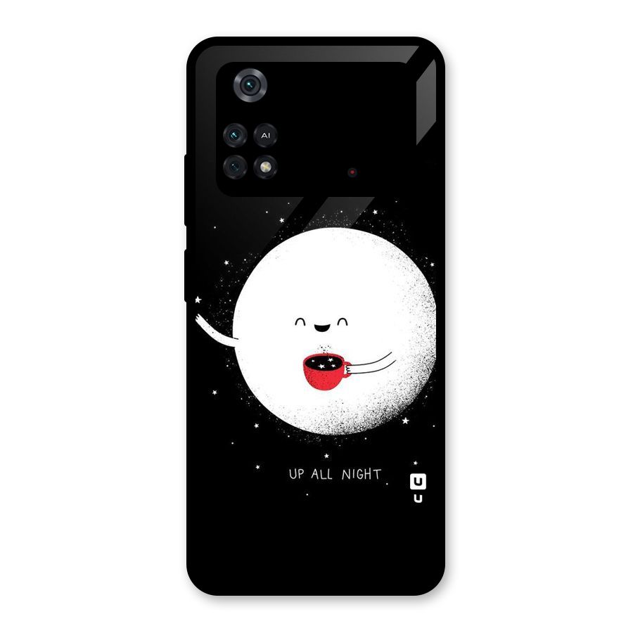 Up All Night Glass Back Case for Poco M4 Pro 4G