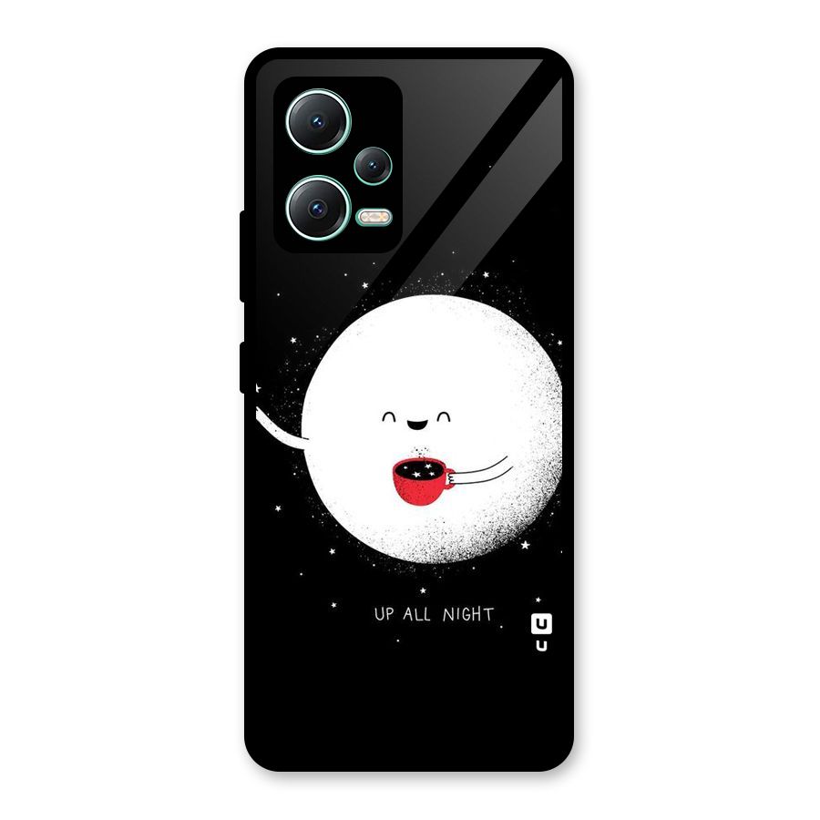 Up All Night Glass Back Case for Redmi Note 12 5G