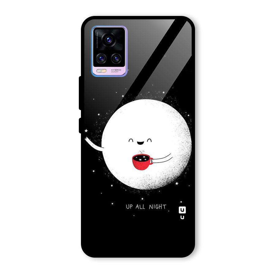 Up All Night Glass Back Case for Vivo V20 Pro