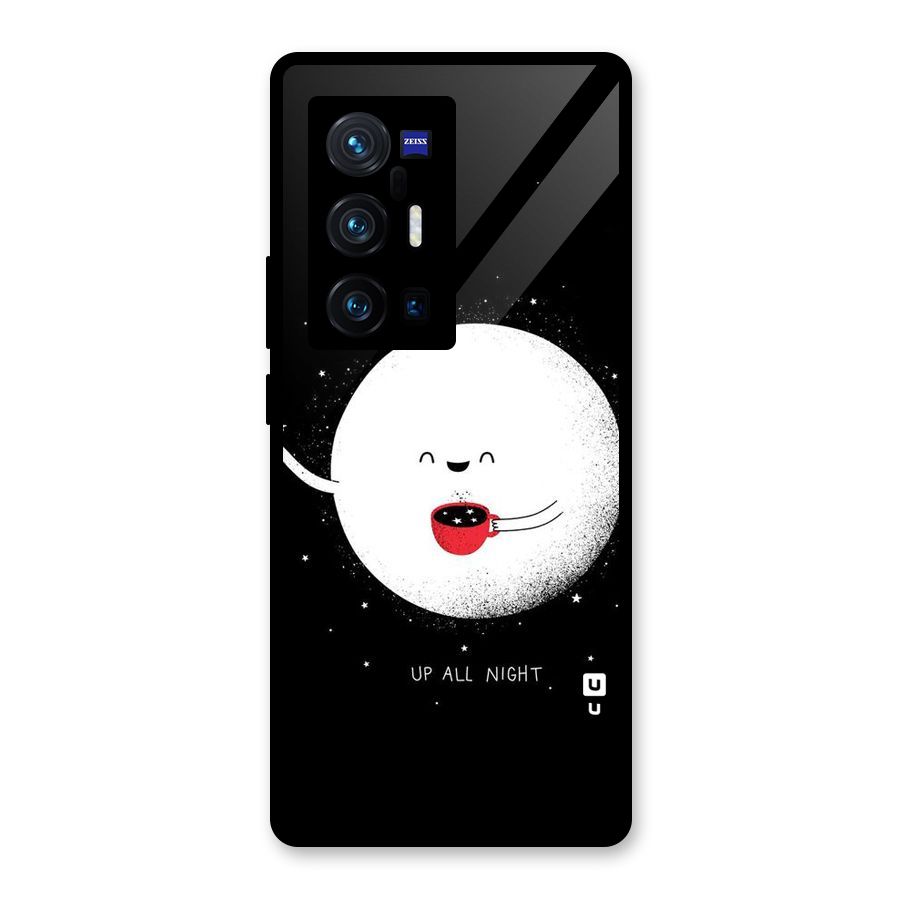 Up All Night Glass Back Case for Vivo X70 Pro Plus