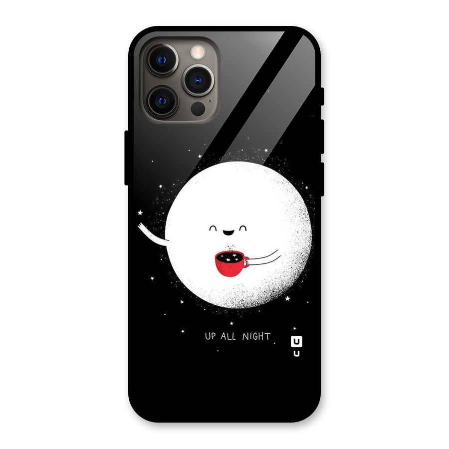 Up All Night Glass Back Case for iPhone 12 Pro Max