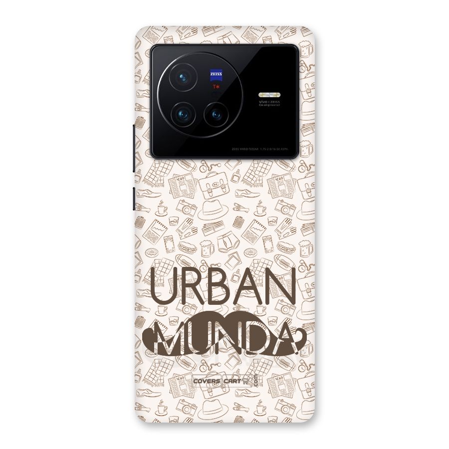 Urban Munda Back Case for Vivo X80