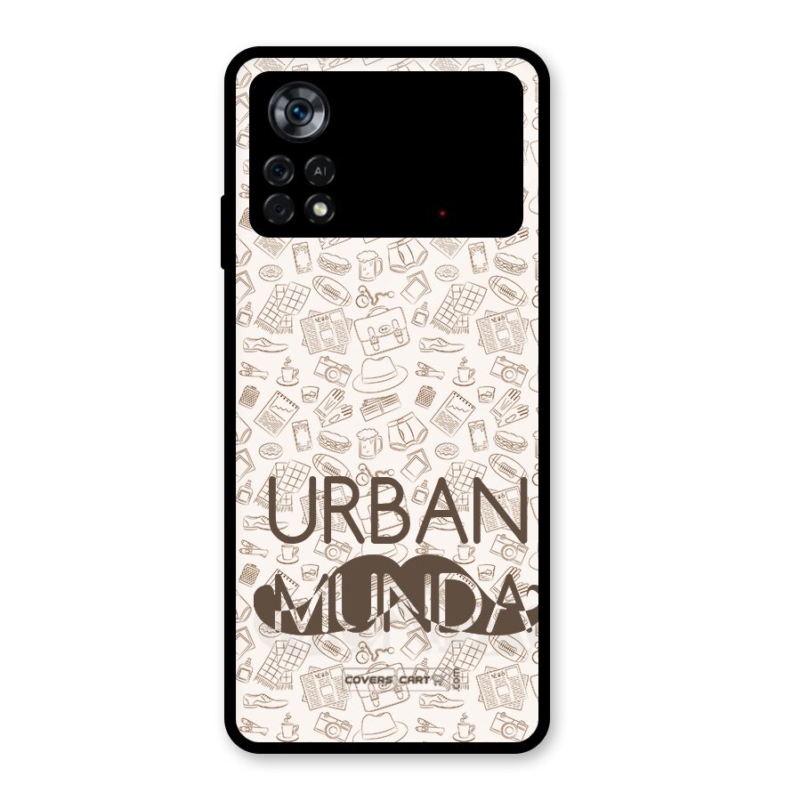 Urban Munda Glass Back Case for Poco X4 Pro 5G