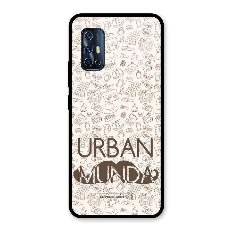 Urban Munda Glass Back Case for Vivo V17