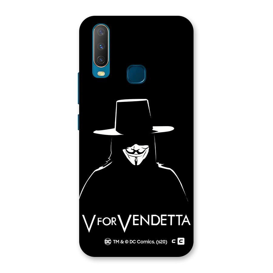 V for Vendetta Minimal Back Case for Vivo U10