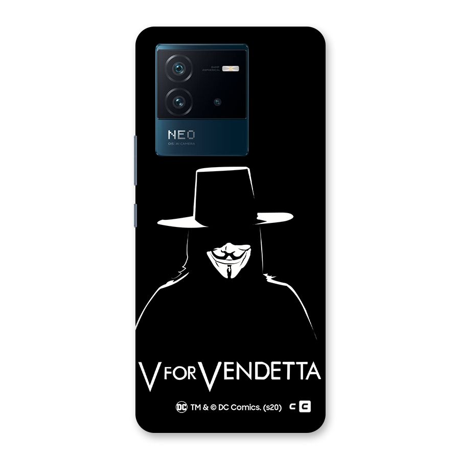 V for Vendetta Minimal Back Case for Vivo iQOO Neo 6 5G