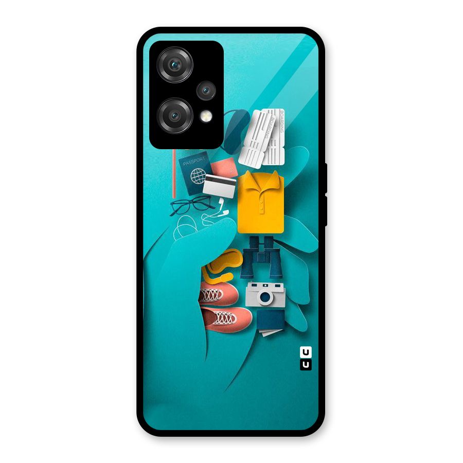 Vacay Vibes Glass Back Case for OnePlus Nord CE 2 Lite 5G
