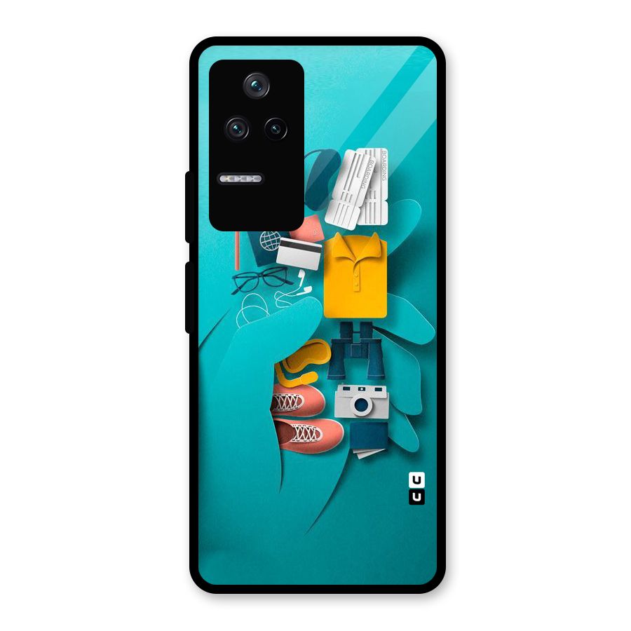 Vacay Vibes Glass Back Case for Poco F4 5G