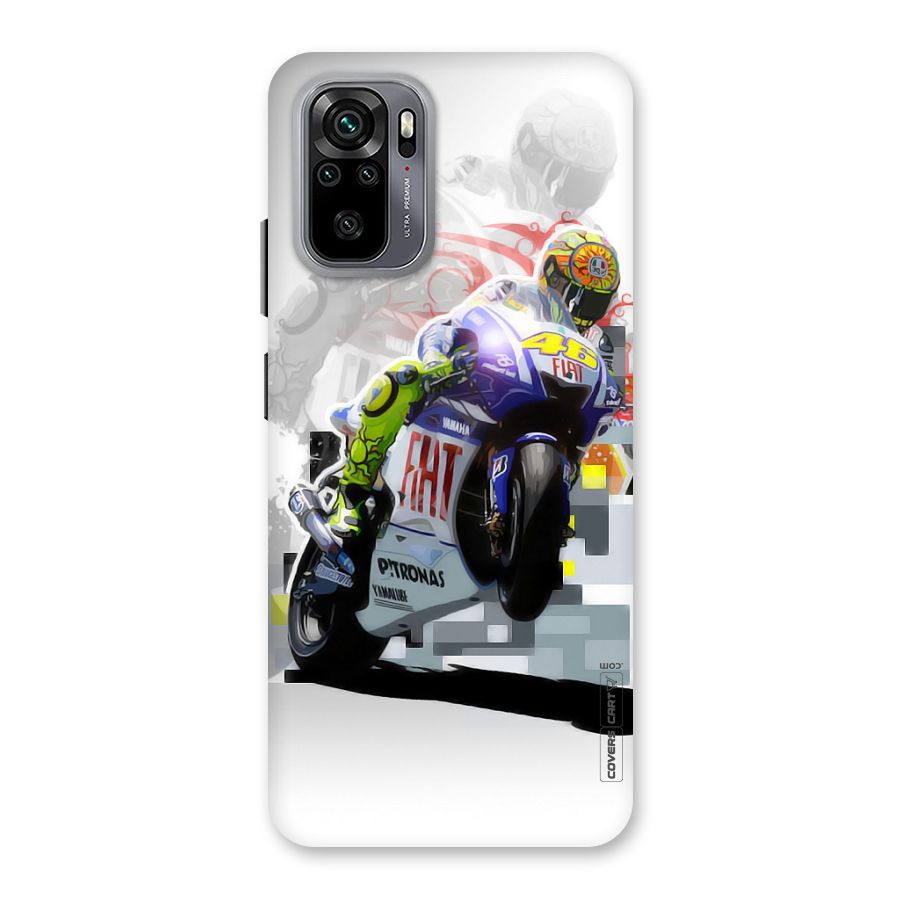 Valentino Rossi Back Case for Redmi Note 10