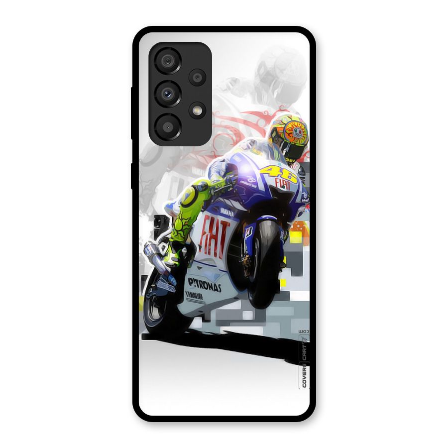 Valentino Rossi Glass Back Case for Galaxy A33 5G