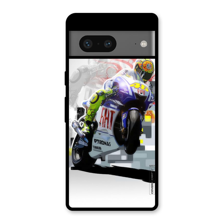 Valentino Rossi Glass Back Case for Google Pixel 7