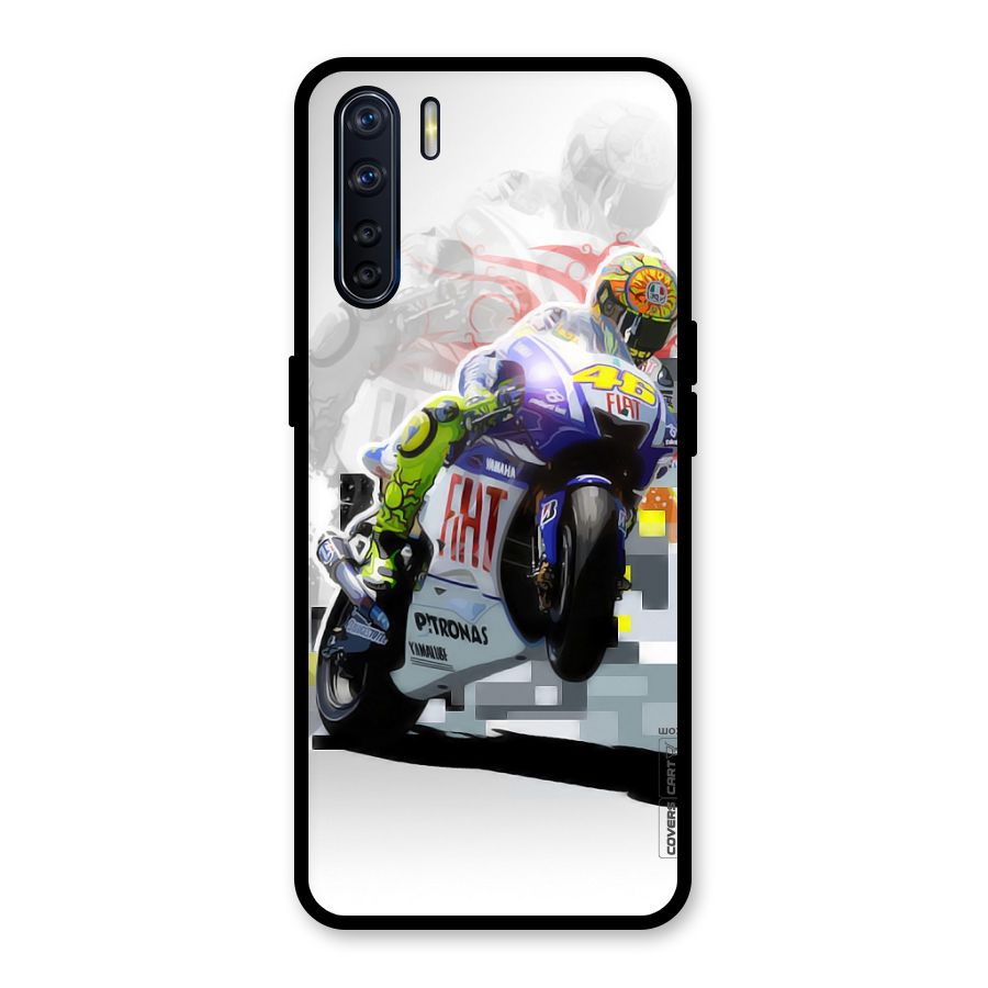 Valentino Rossi Glass Back Case for Oppo F15