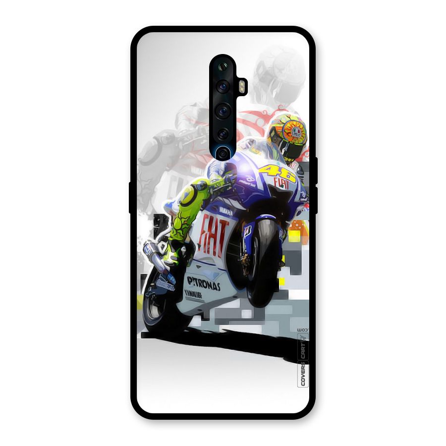 Valentino Rossi Glass Back Case for Oppo Reno2 F
