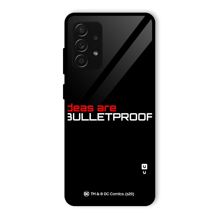 Vendetta Ideas are Bulletproof Glass Back Case for Galaxy A53 5G
