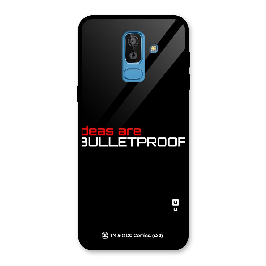 Vendetta Ideas are Bulletproof Glass Back Case for Galaxy J8