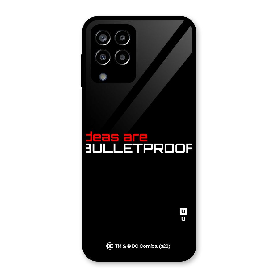 Vendetta Ideas are Bulletproof Glass Back Case for Galaxy M33