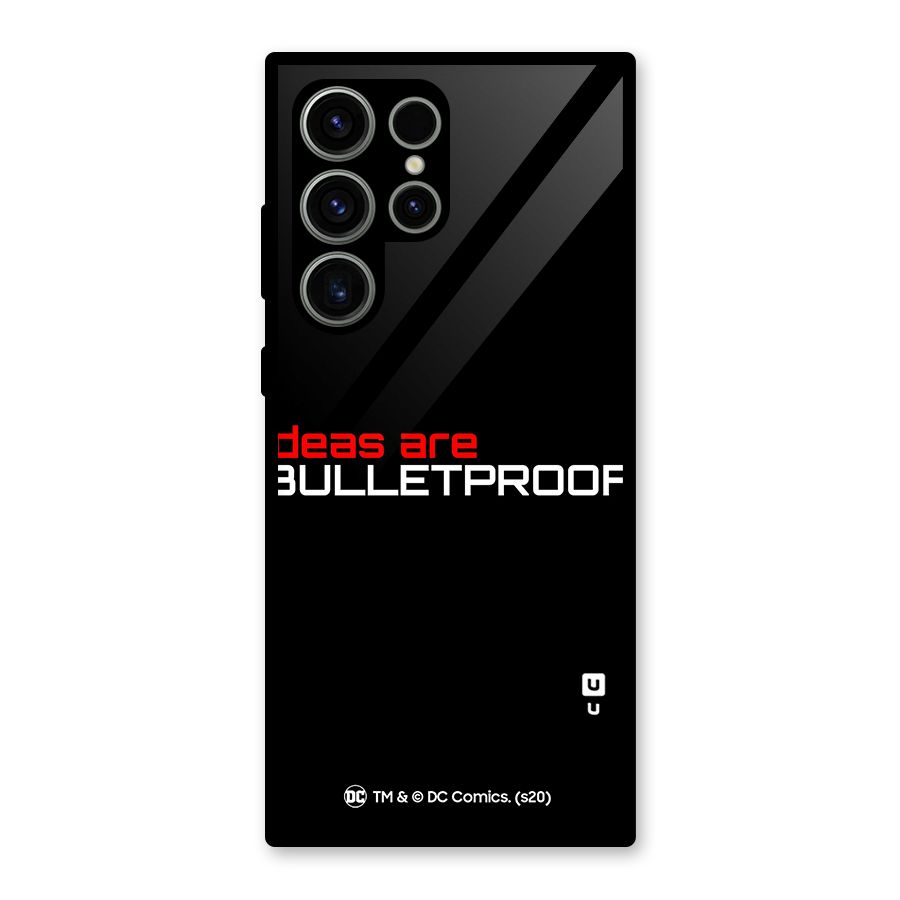 Vendetta Ideas are Bulletproof Glass Back Case for Galaxy S23 Ultra