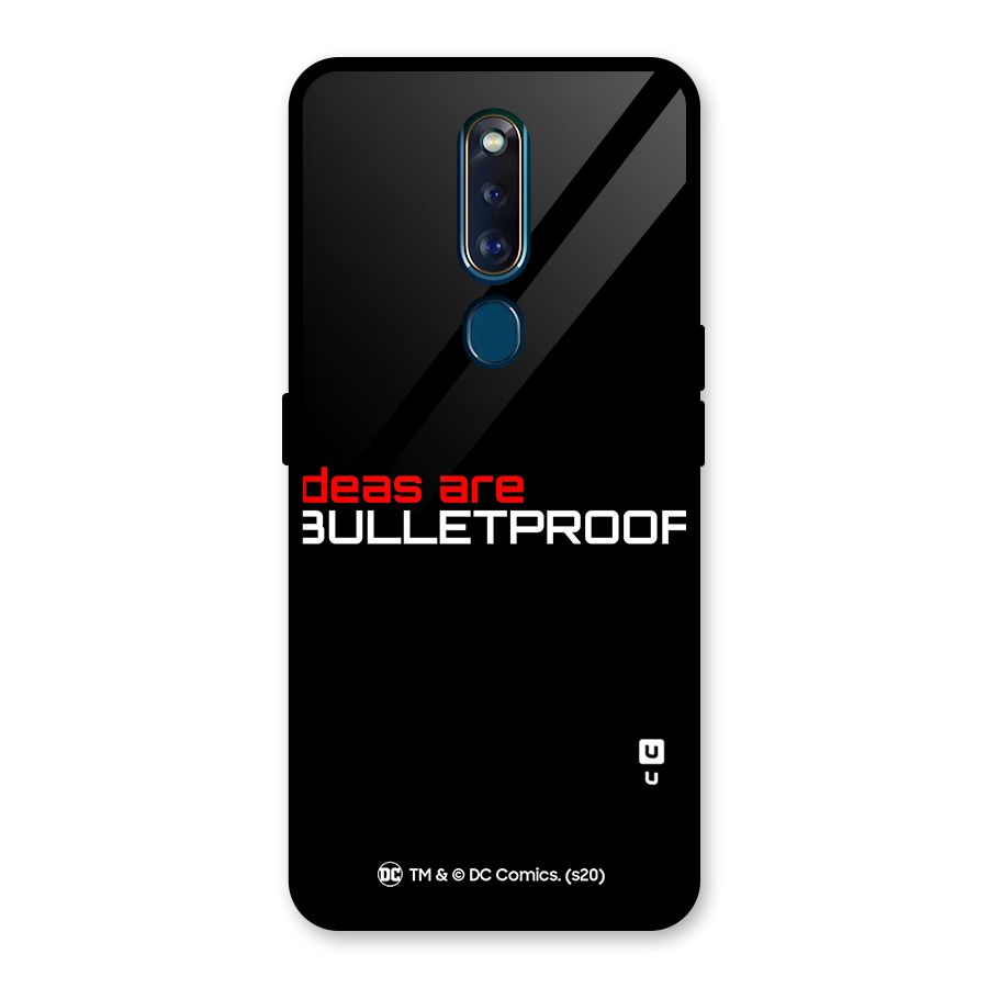 Vendetta Ideas are Bulletproof Glass Back Case for Oppo F11 Pro