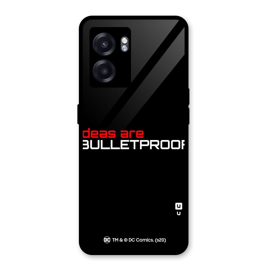 Vendetta Ideas are Bulletproof Glass Back Case for Oppo K10 (5G)