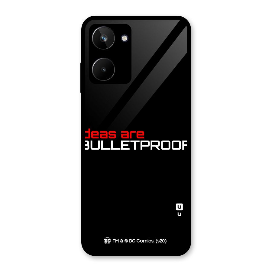 Vendetta Ideas are Bulletproof Glass Back Case for Realme 10