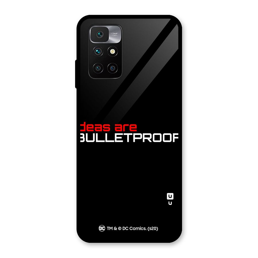 Vendetta Ideas are Bulletproof Glass Back Case for Redmi 10 Prime