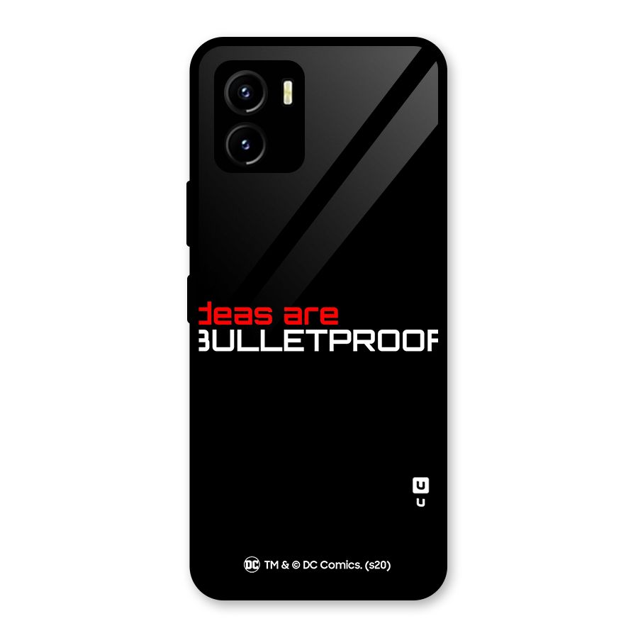 Vendetta Ideas are Bulletproof Glass Back Case for Vivo Y15s