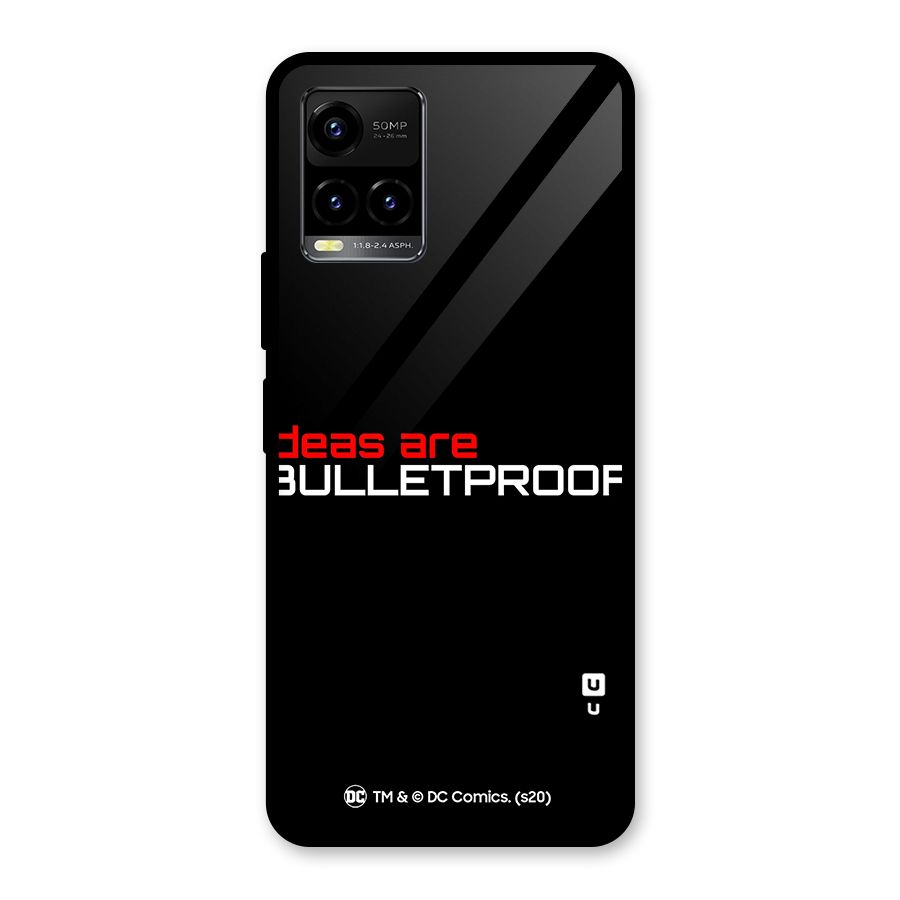 Vendetta Ideas are Bulletproof Glass Back Case for Vivo Y21A