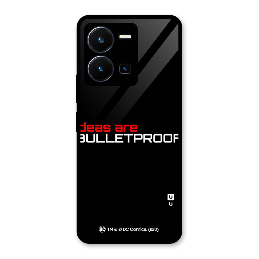 Vendetta Ideas are Bulletproof Glass Back Case for Vivo Y35