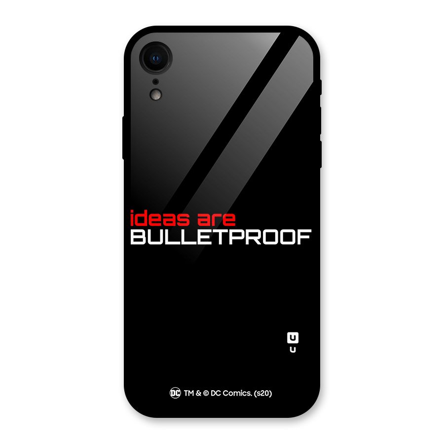 Vendetta Ideas are Bulletproof Glass Back Case for XR