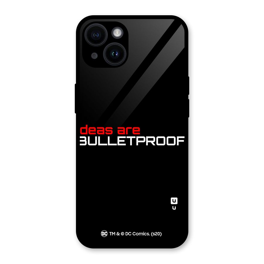 Vendetta Ideas are Bulletproof Glass Back Case for iPhone 14