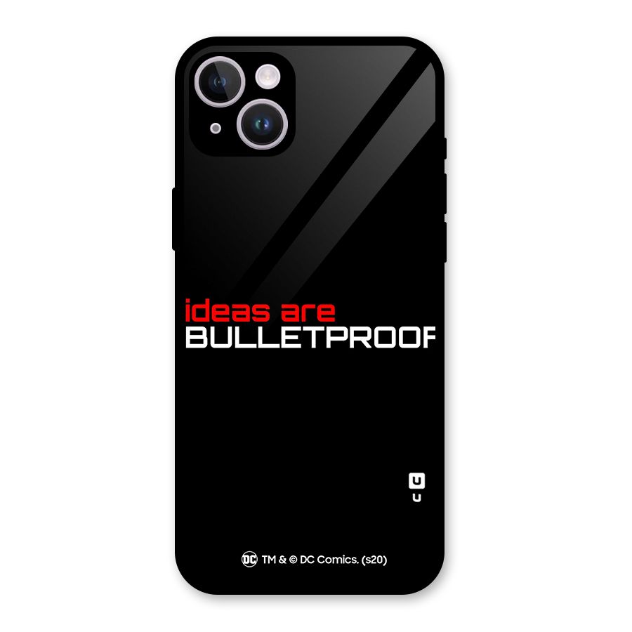 Vendetta Ideas are Bulletproof Glass Back Case for iPhone 14 Plus