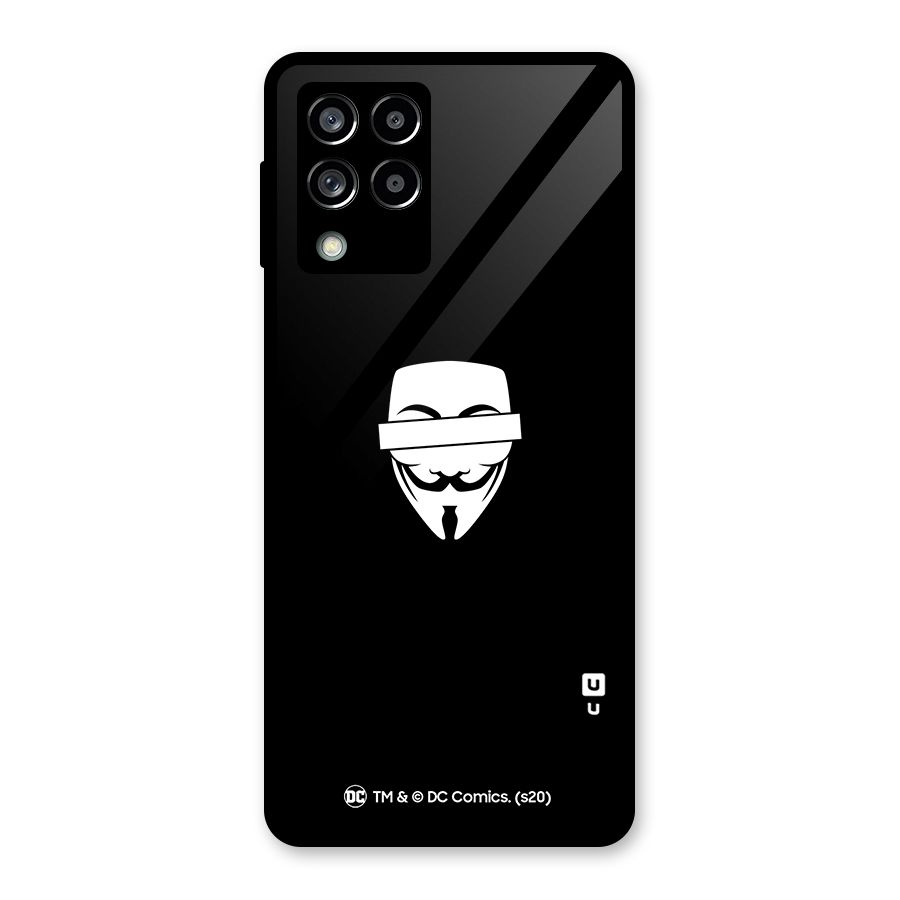 Vendetta Minimal Mask Glass Back Case for Galaxy M53 5G