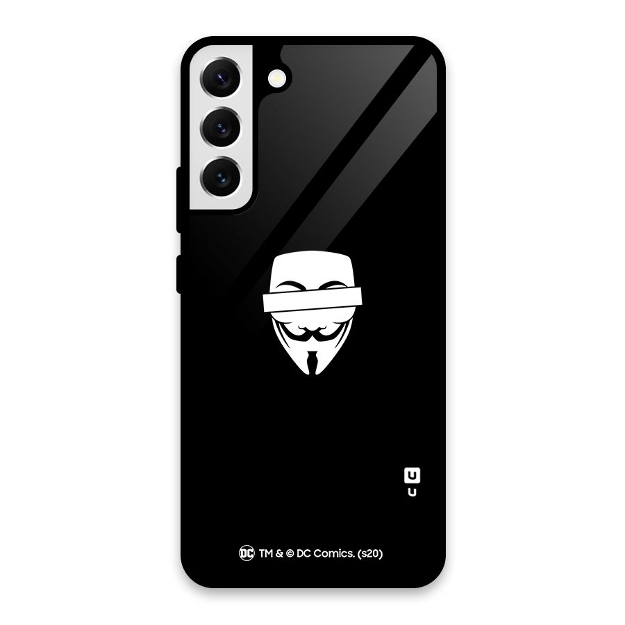 Vendetta Minimal Mask Glass Back Case for Galaxy S22 Plus 5G