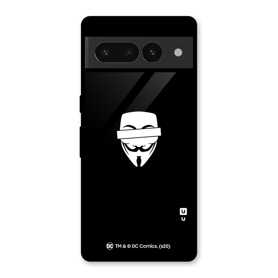 Vendetta Minimal Mask Glass Back Case for Google Pixel 7 Pro