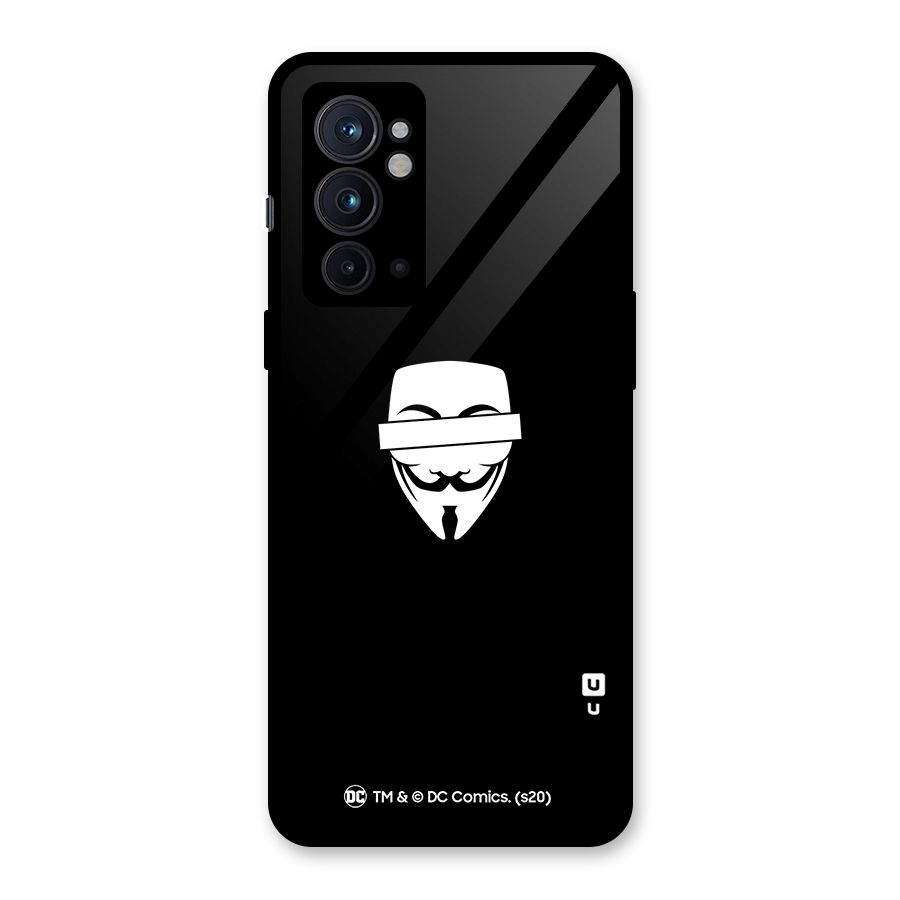Vendetta Minimal Mask Glass Back Case for OnePlus 9RT 5G