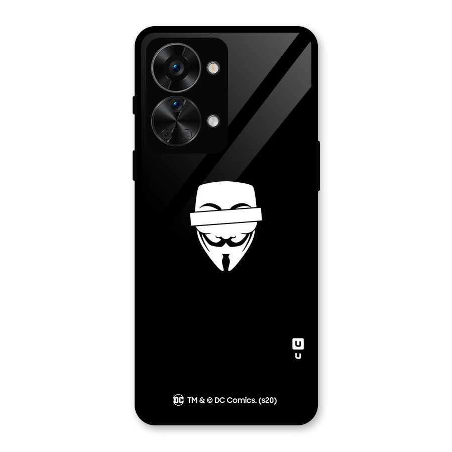 Vendetta Minimal Mask Glass Back Case for OnePlus Nord 2T