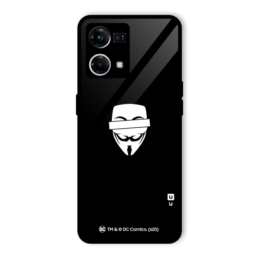 Vendetta Minimal Mask Glass Back Case for Oppo F21s Pro 4G