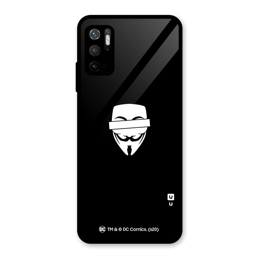Vendetta Minimal Mask Glass Back Case for Poco M3 Pro 5G
