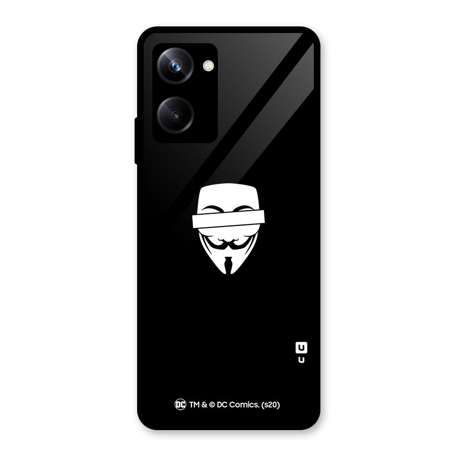 Vendetta Minimal Mask Glass Back Case for Realme 10 Pro