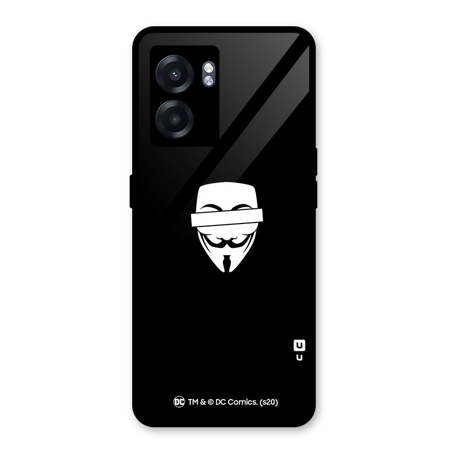 Vendetta Minimal Mask Glass Back Case for Realme Narzo 50 5G