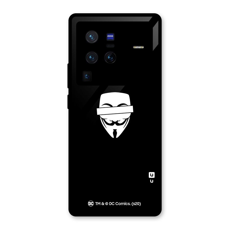 Vendetta Minimal Mask Glass Back Case for Vivo X80 Pro